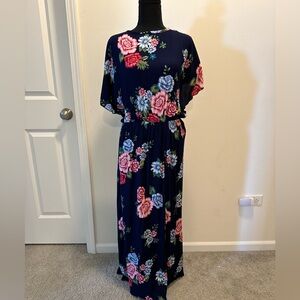 Ruby Rocks floral maxi dress